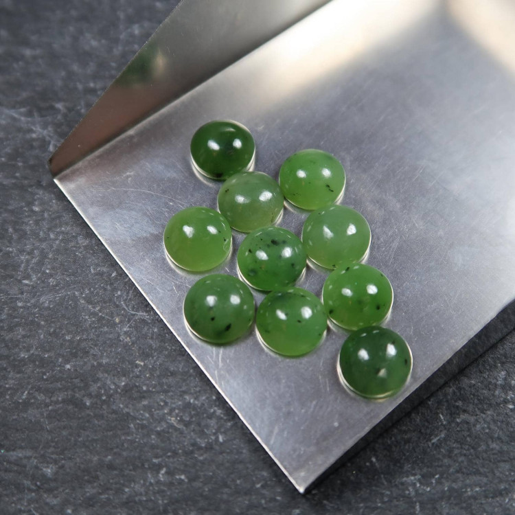 Nephrite Jade Cabochons For Jewellery Making (1)