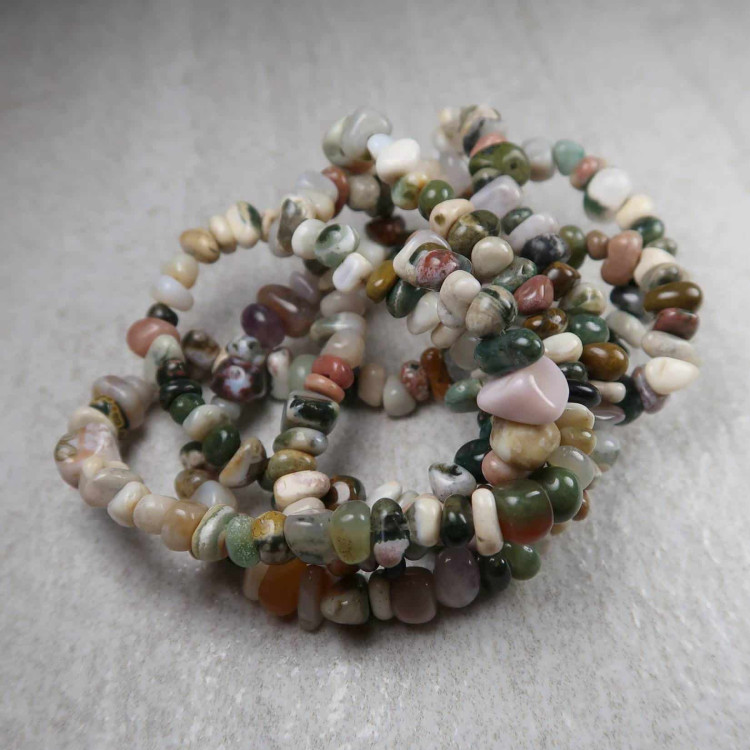 Ocean Jasper Bead Strands For Jewellery Making# (1)