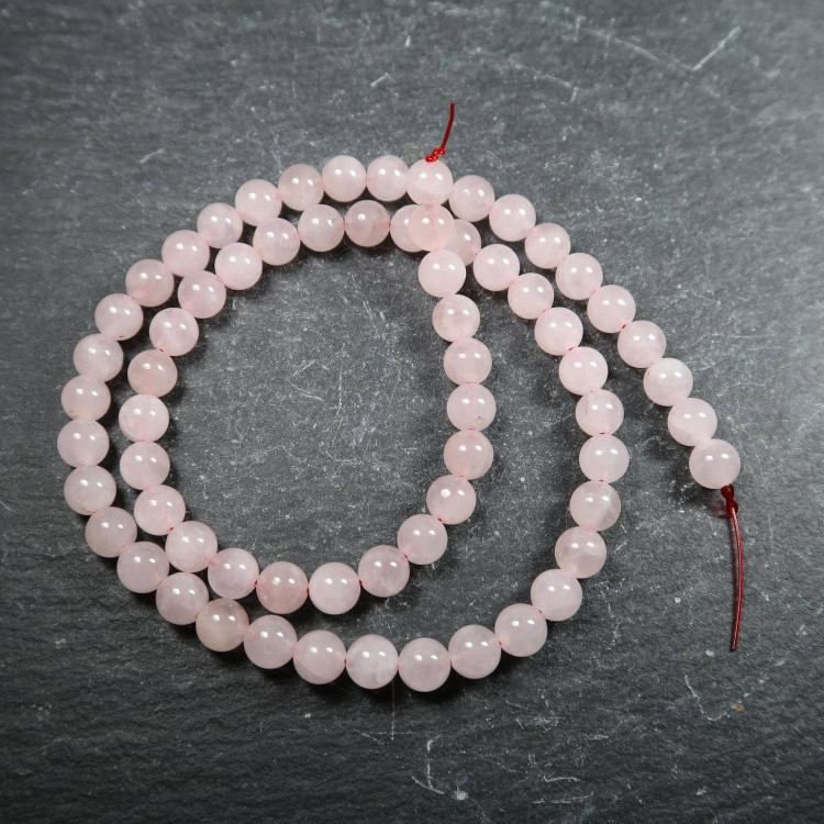 Rose Quartz Bead Strands For Jewellery Makers (2)
