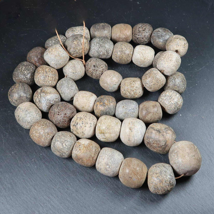 Mastodon Bone Beads For Jewellery Making (1)