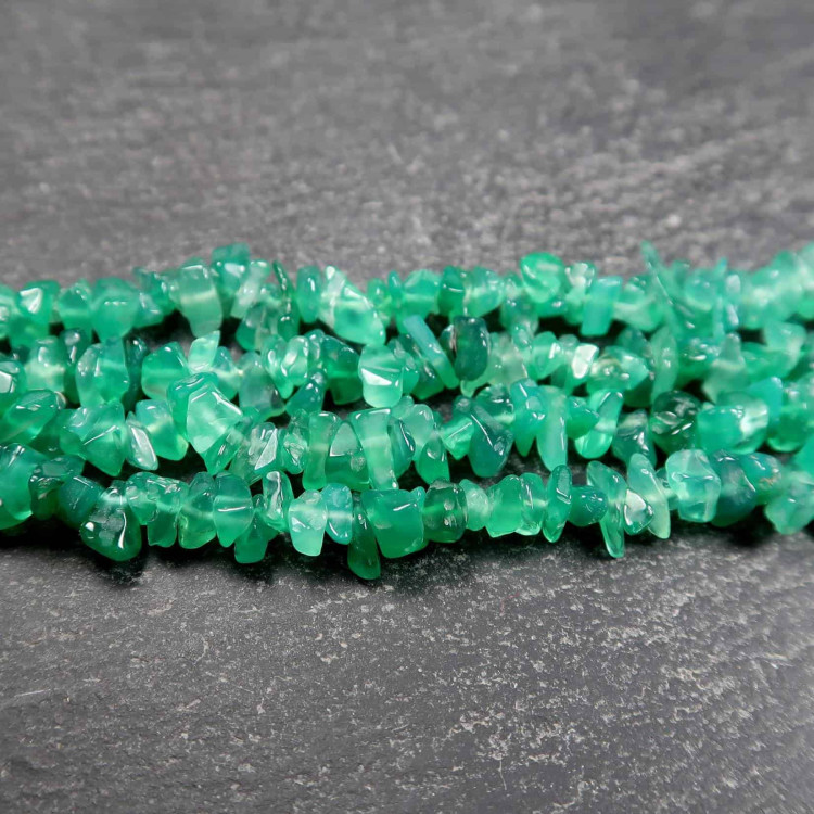 green agate bead strings (1)