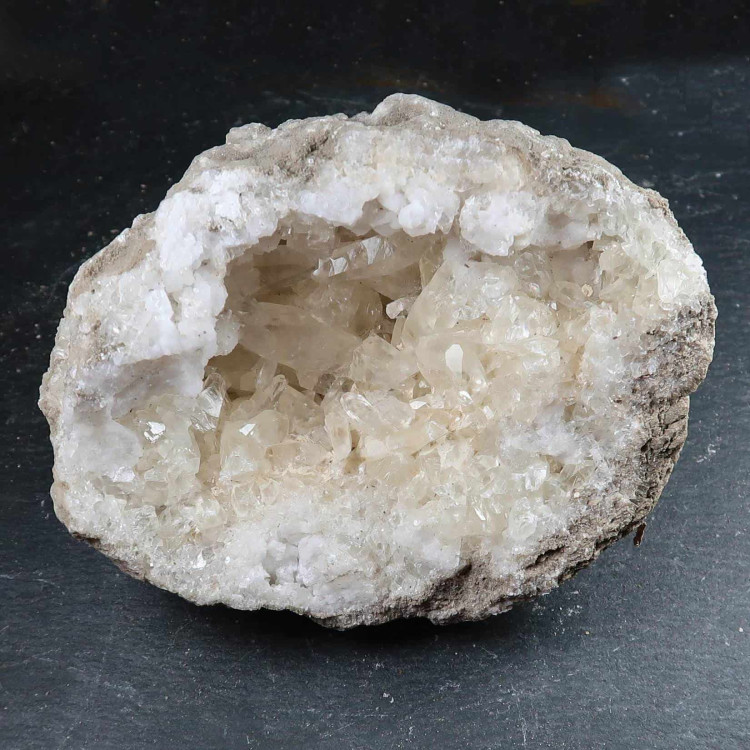 Calcite And Quartz Geode (3)