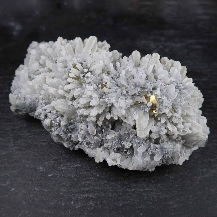 chalcopyrite in quartz mineral specimens 12