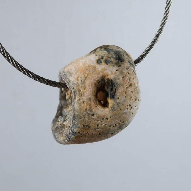 flint hag stone pendants from kent uk (8)