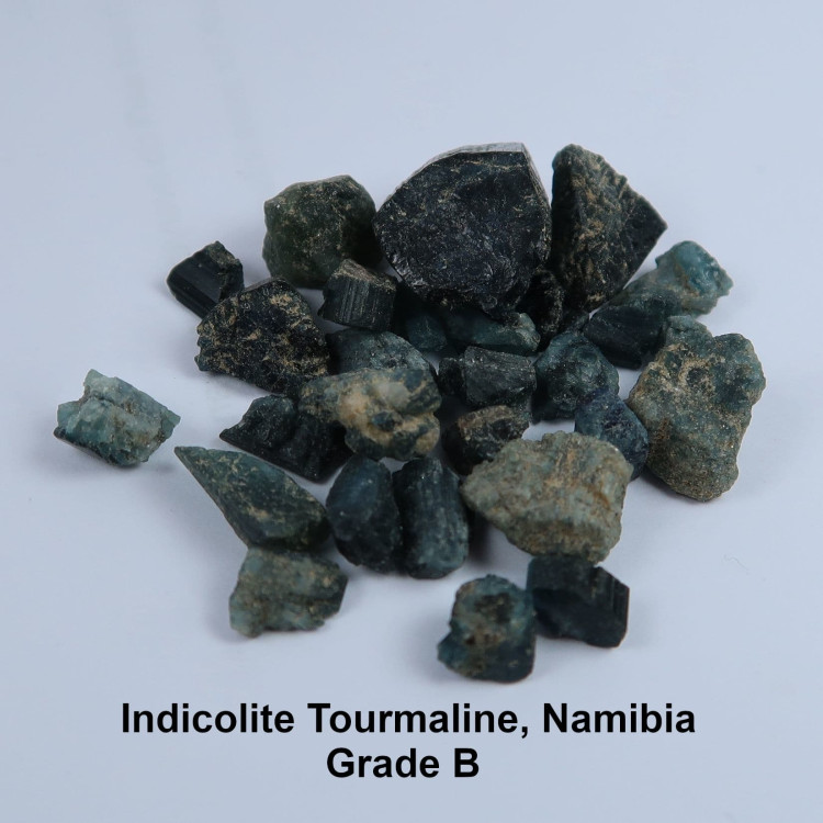 indicolite tourmaline from namibia