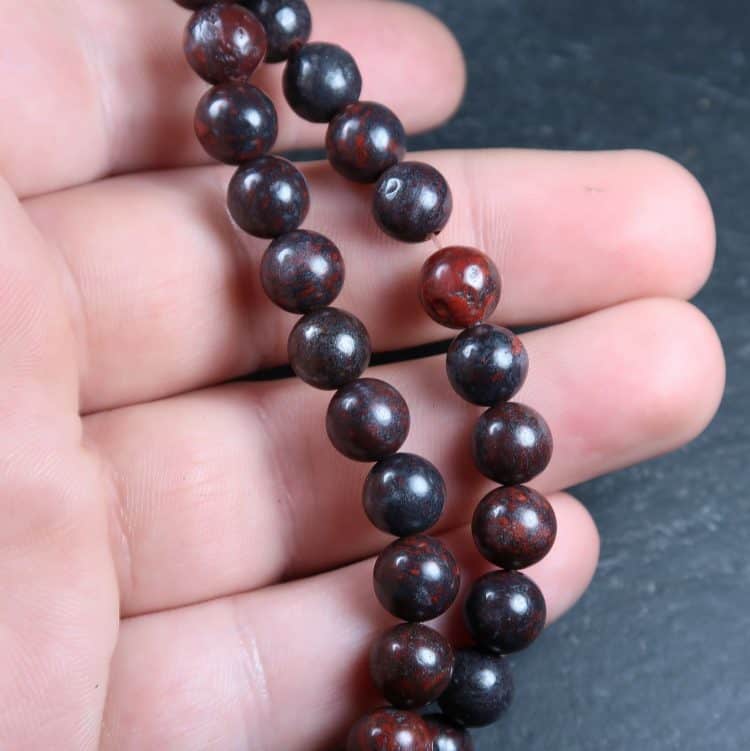 bloodstone beads for jewellery making 3