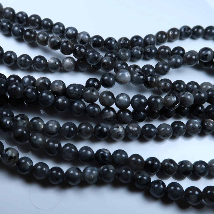 larvikite beads for jewellery making