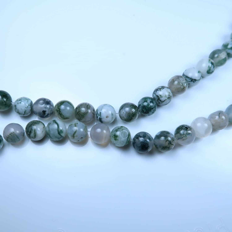 tree agate bead strands for jewellery making (3)