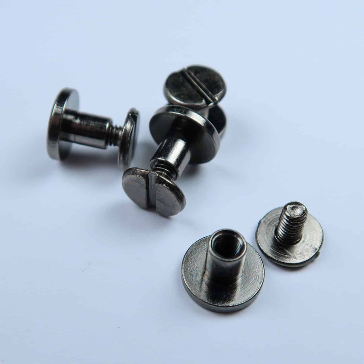 chelsea screws captive bolts gunmetal colour