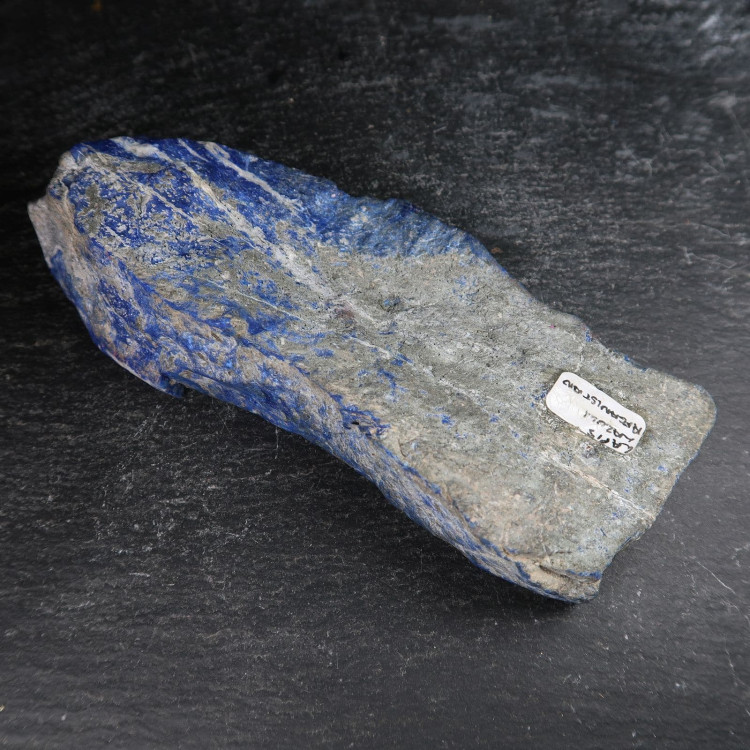 polished lapis lazuli slice from afghanistan 3