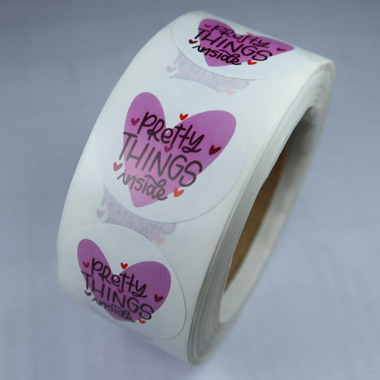 pretty things inside stickers for packages and parcels 11