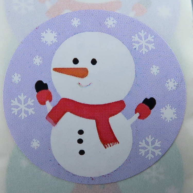 christmas stickers for packages and parcels 12