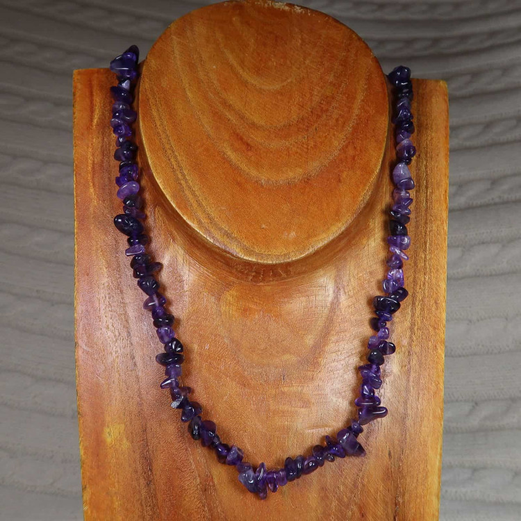 amethyst chip beaded necklaces (2)