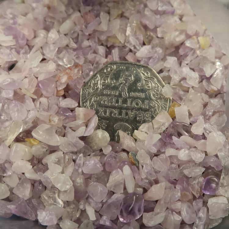 amethyst tumblechips gemstone confetti polished gem chips 3