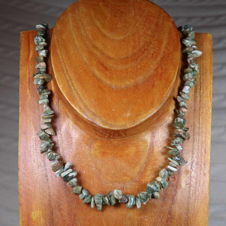 rhyolite chip beaded necklaces (2)