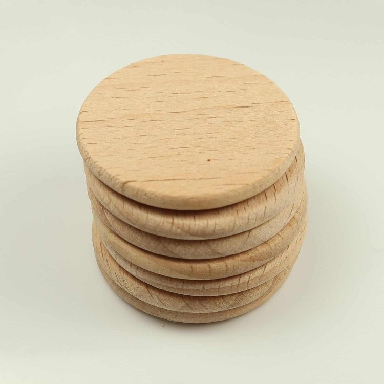 wooden discs for pyrography and crafts beech circles for crafts 2