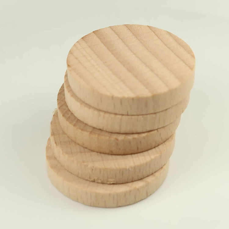 wooden discs for pyrography and crafts 2