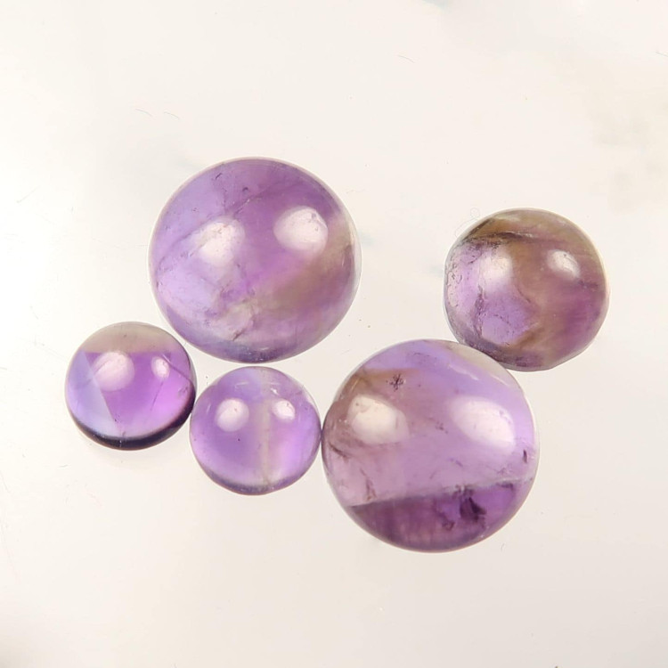 ametrine cabochons for jewellery makers