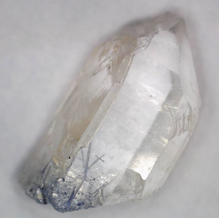 dumortierite included quartz specimen 4