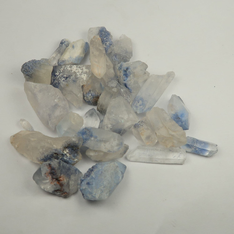 dumortierite included quartz specimens from brazil 21