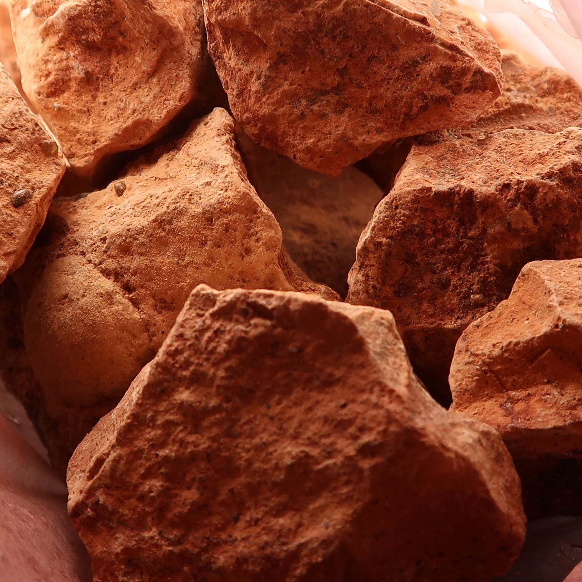 Chalk specimens (Hunstanton Red Chalk) Albion Fire and Ice